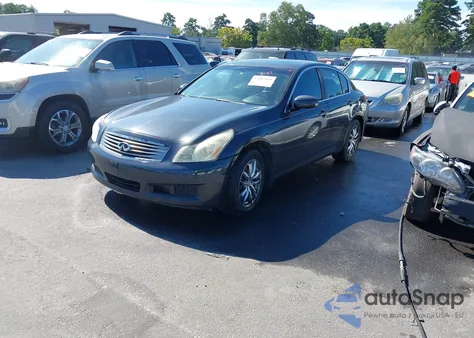 2007 Infiniti G35X из США, поврежденный, VIN JNKBV61F17M817611